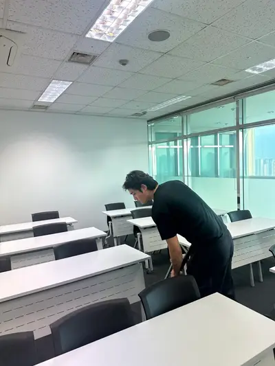창원 정기청소, 학부모가 다시 찾는 학원 위생관리의 숨겨진 비밀은? 현장 사진