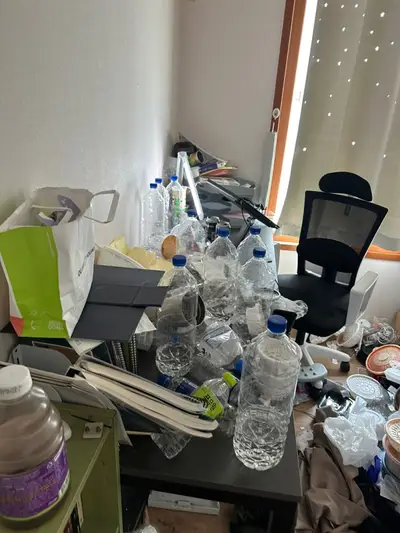창원 폐기물청소, 짐 그대로 퇴거한 빌라 현장? 전후 비교! 현장 사진