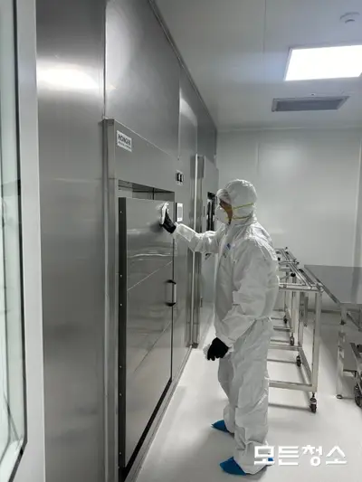 창원클린룸청소 제약회사 클린룸 청소후기 준공청소 진행 후 필요한 작업 현장 사진