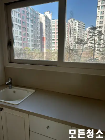 창원이사청소 두산위브 아파트 입주 준비 현장 사진