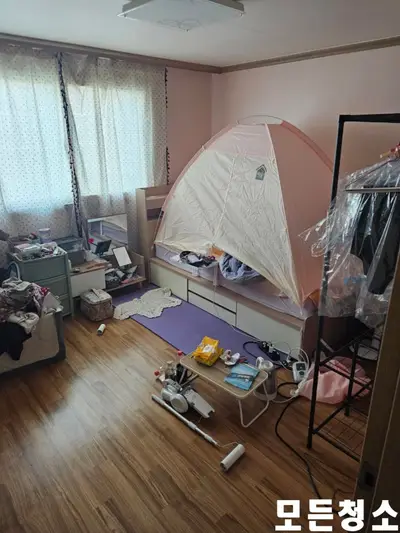 창원 원룸퇴실청소 폐기물처리도 동시에 진행했어요 현장 사진
