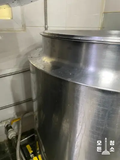 울산상가청소 주방청소 기름때제거 가보자고 현장 사진